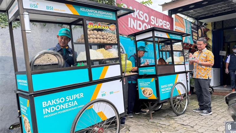 Zakat Untuk Pemberdayaan UMKM, BSI Maslahat Berharap Pedagang Bakso Dapat Naik Kelas dari Mustahik Menjadi Muzaki 