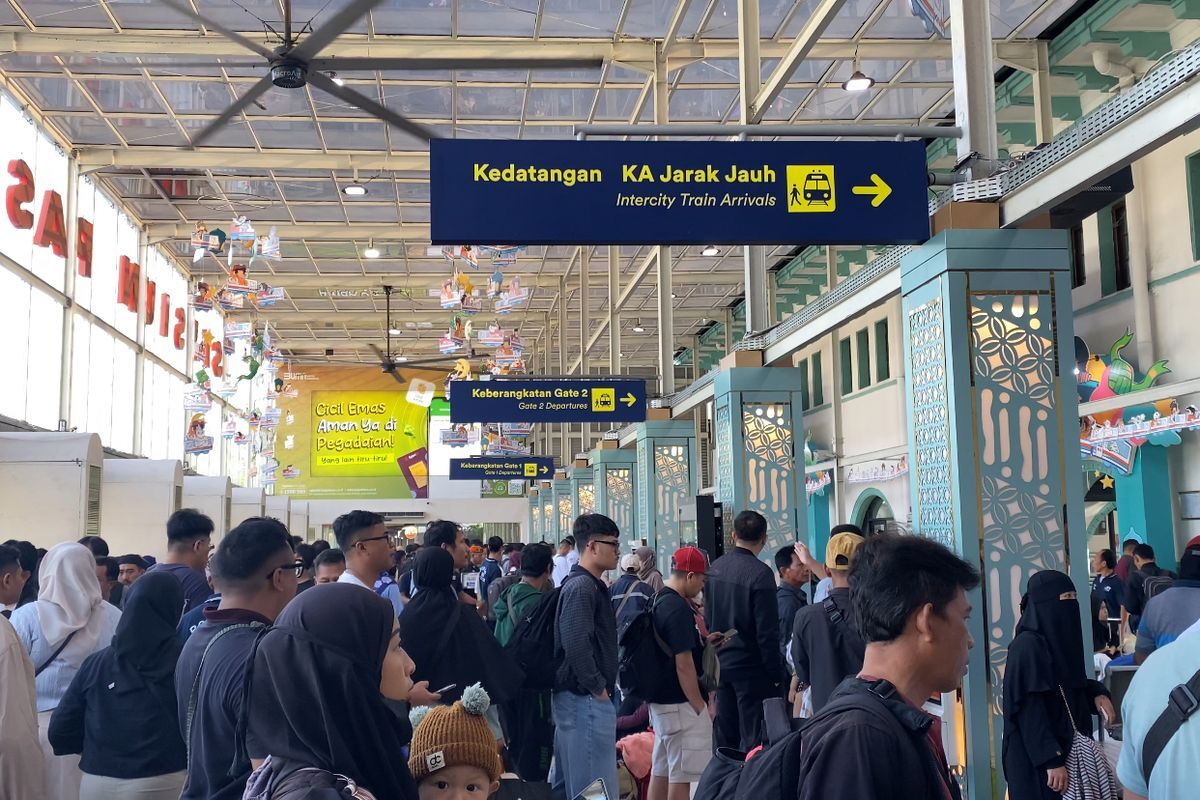 WFA Beri Fleksibilitas Pulang, Penjualan Tiket KA Hampir Sentuh 3,8 Juta