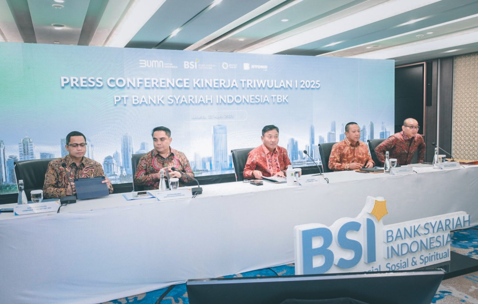 Peningkatan Laba BSI di Triwulan I 2025 Terkatalisasi oleh Inovasi Digital dan Bisnis Emas