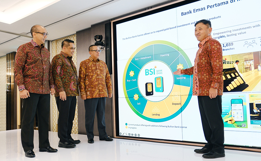 Laba BSI Triwulan I 2025 Tumbuh Pesat Didorong Inovasi Digital dan Bisnis Emas