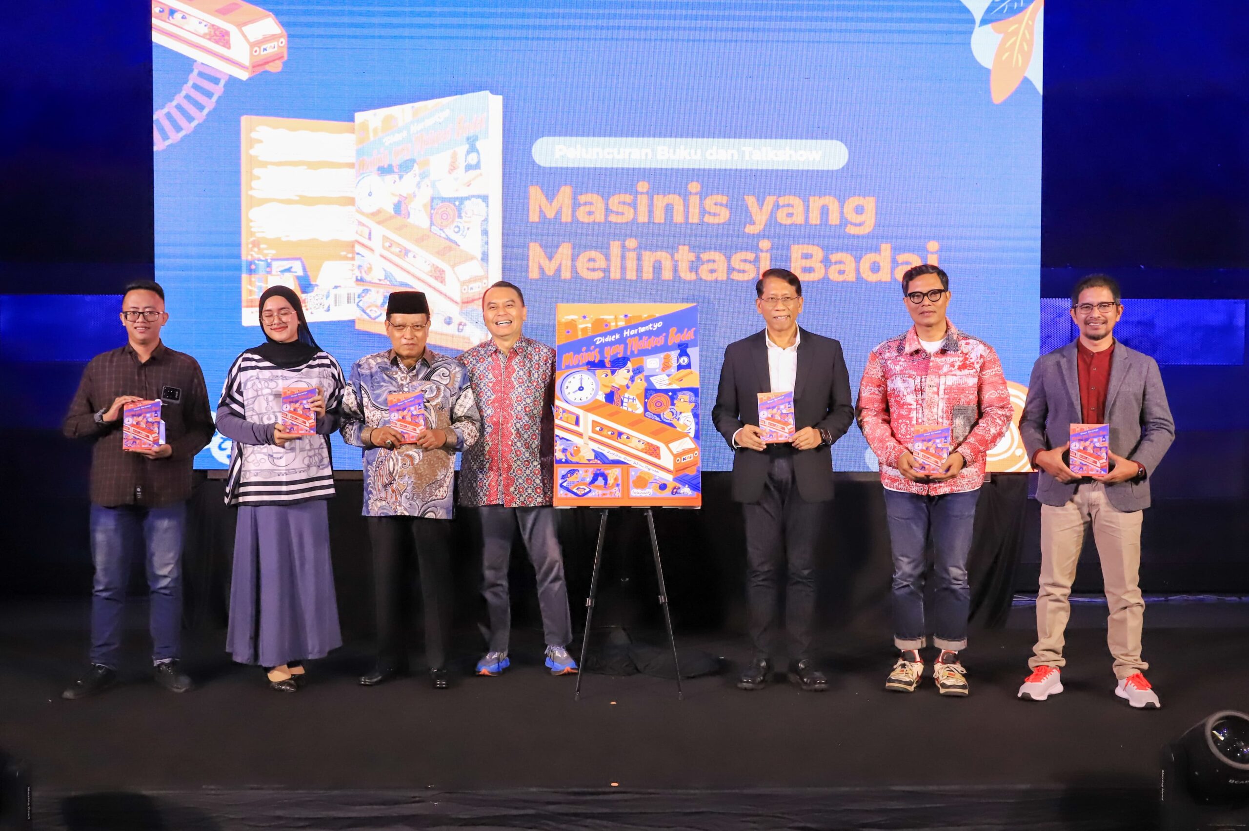 (VIDEO) Sesi Intimate Interview dan Ramah Tamah Warnai Peluncuran Buku “Masinis yang Melintasi Badai”
