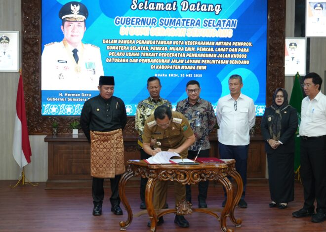KAI, Bukit Asam Sepakati 5 Flyover Muara Enim