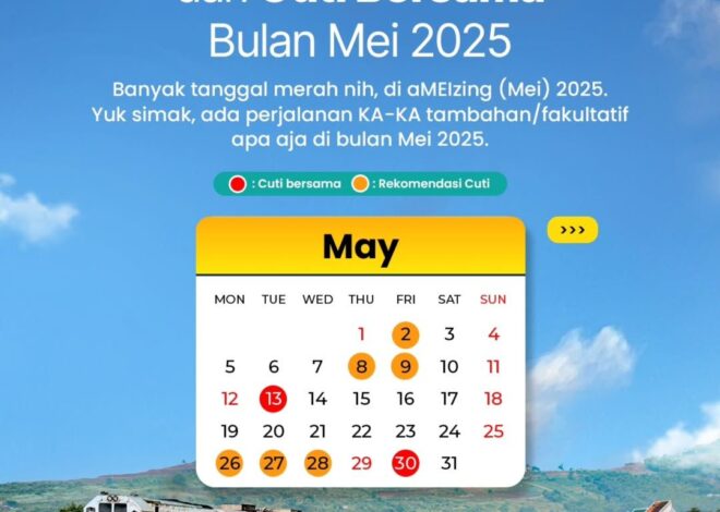 aMElzing Trip! Liburan Lebih Mudah dengan Deretan Kereta Tambahan KAI