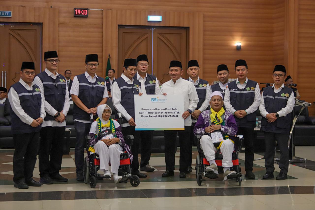 BSI Dukung Perjalanan Ibadah Haji dengan Komitmen ESG dan Fasilitas Khusus untuk Jemaah Lansia