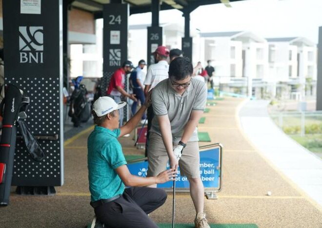 Momentum BNI Gelar Golf Clinic Gen 2.0, Dorong Next Gen Jadi Inspirasi Masa Depan